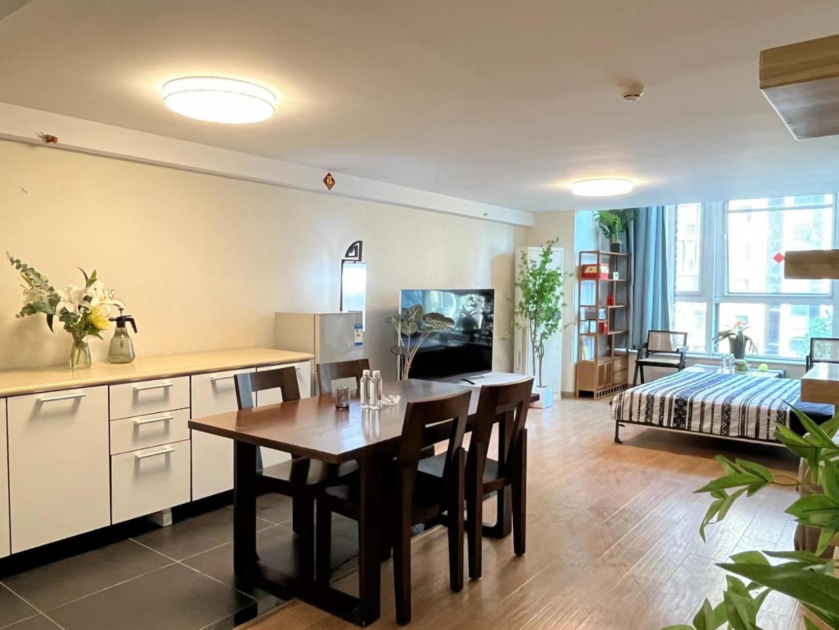 Chaoyang Joy City Hardcover Apartment Bắc Kinh Ngoại thất bức ảnh