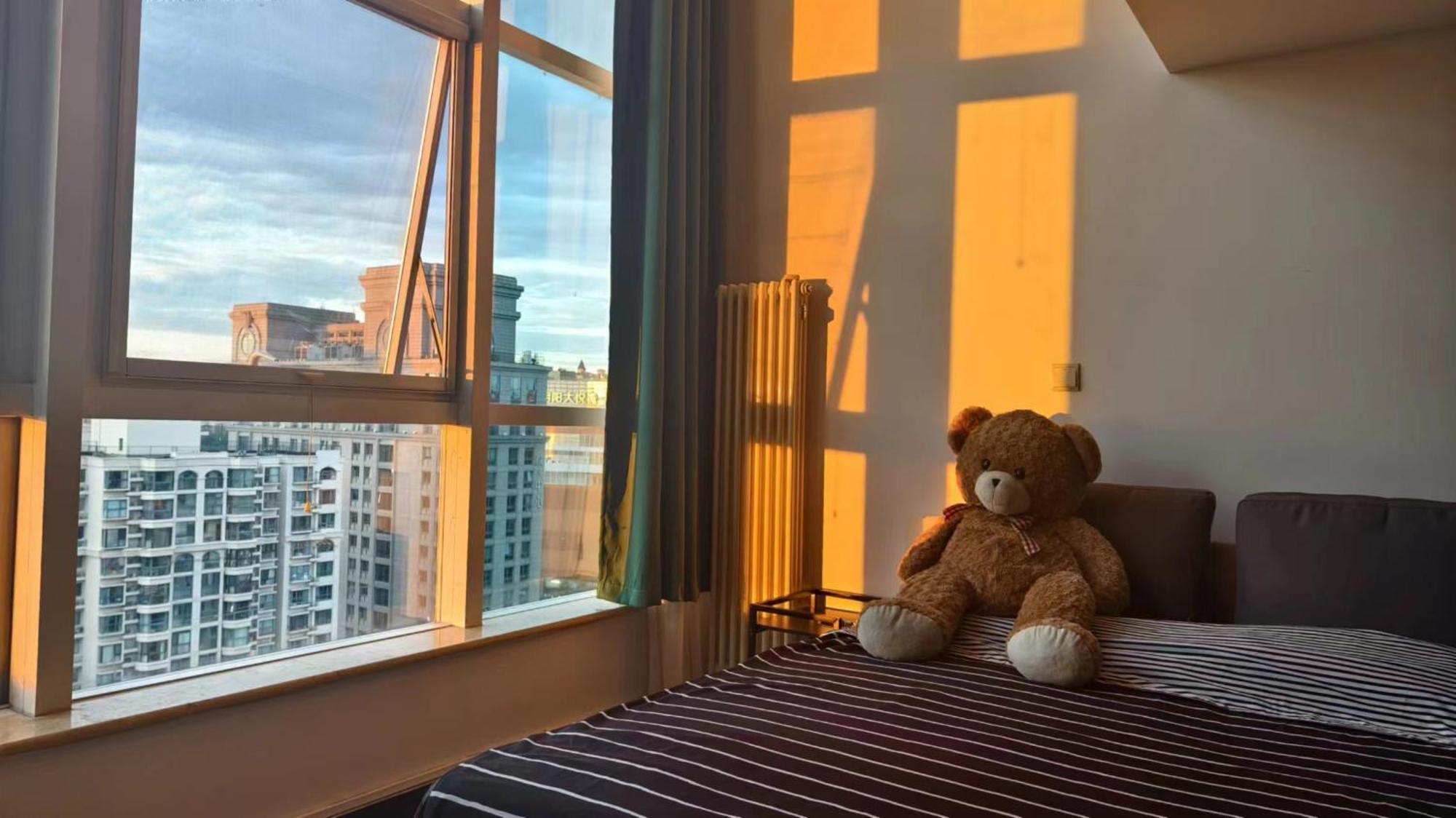 Chaoyang Joy City Hardcover Apartment Bắc Kinh Ngoại thất bức ảnh