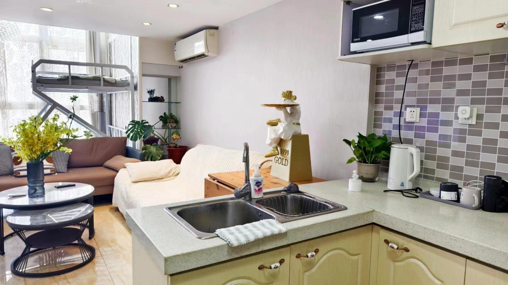Chaoyang Joy City Hardcover Apartment Bắc Kinh Ngoại thất bức ảnh